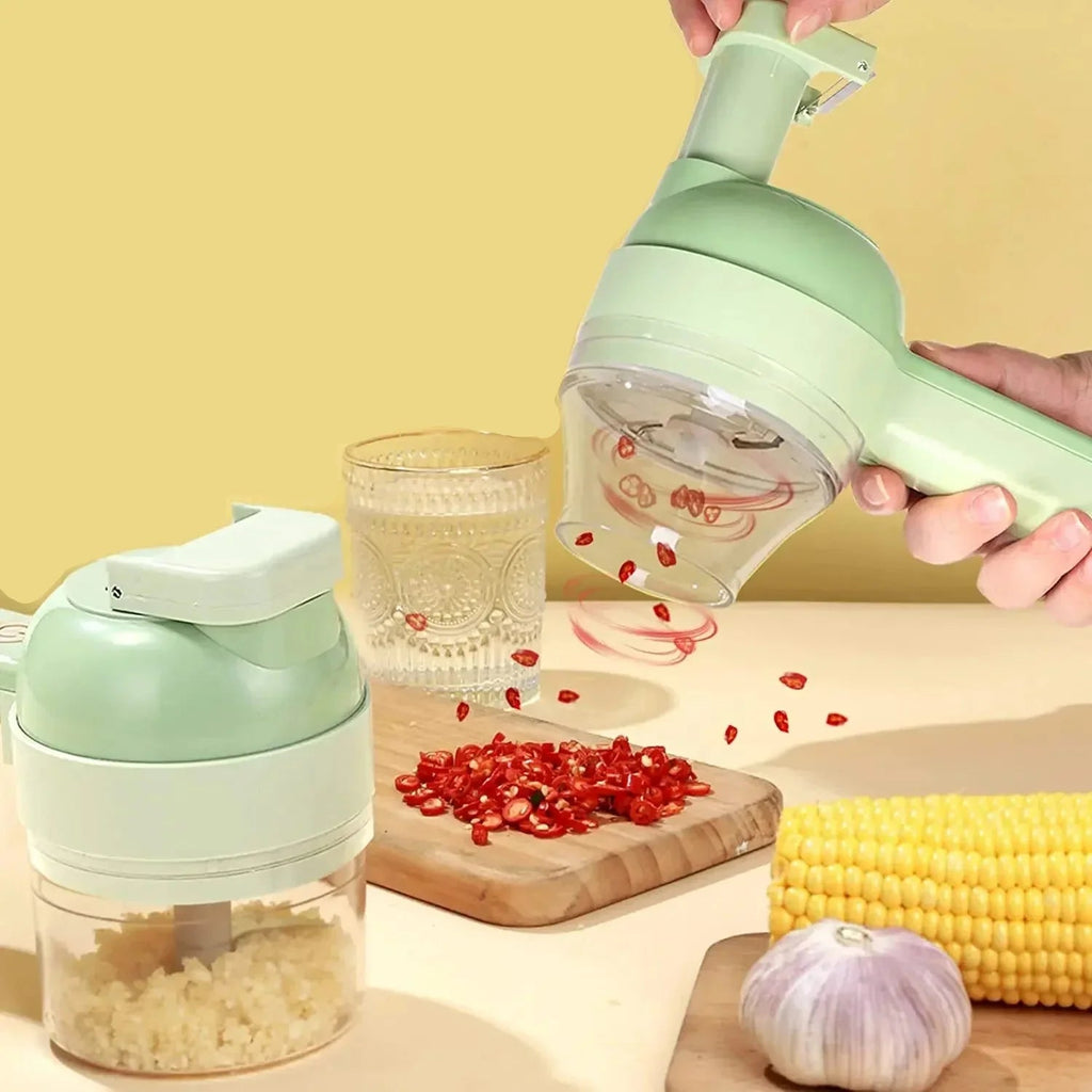 קוצץ ירקות חשמלי 4 ב־1 - NexoShop