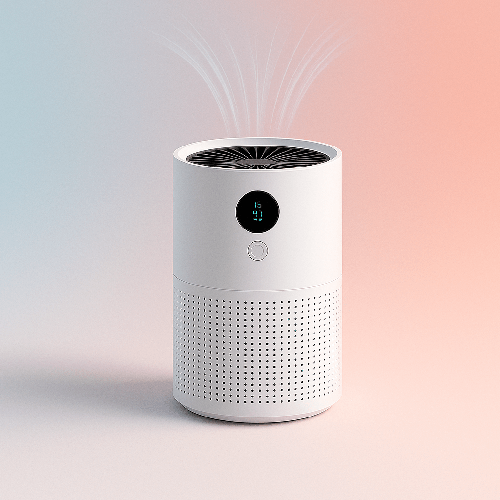 מטהר אוויר אלחוטי בעיצוב יוקרתי - NexoShop
