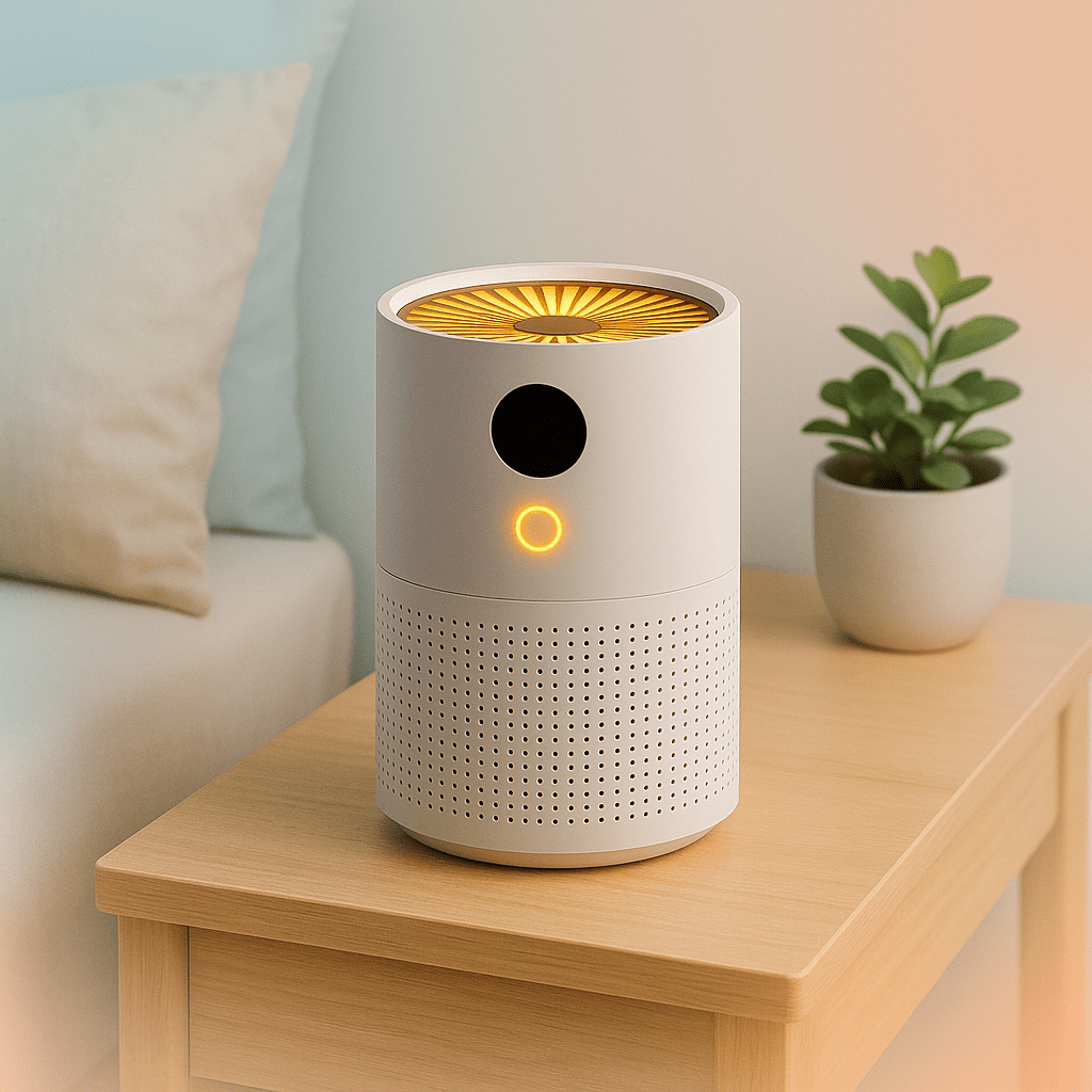 מטהר אוויר אלחוטי בעיצוב יוקרתי - NexoShop