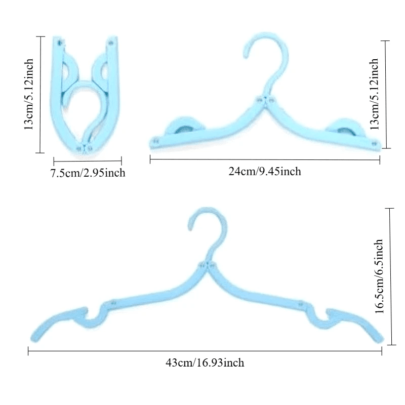 👚 סט קולבים מתקפלים לנסיעות – בלי עומס, עם סדר גם מחוץ לבית - NexoShop