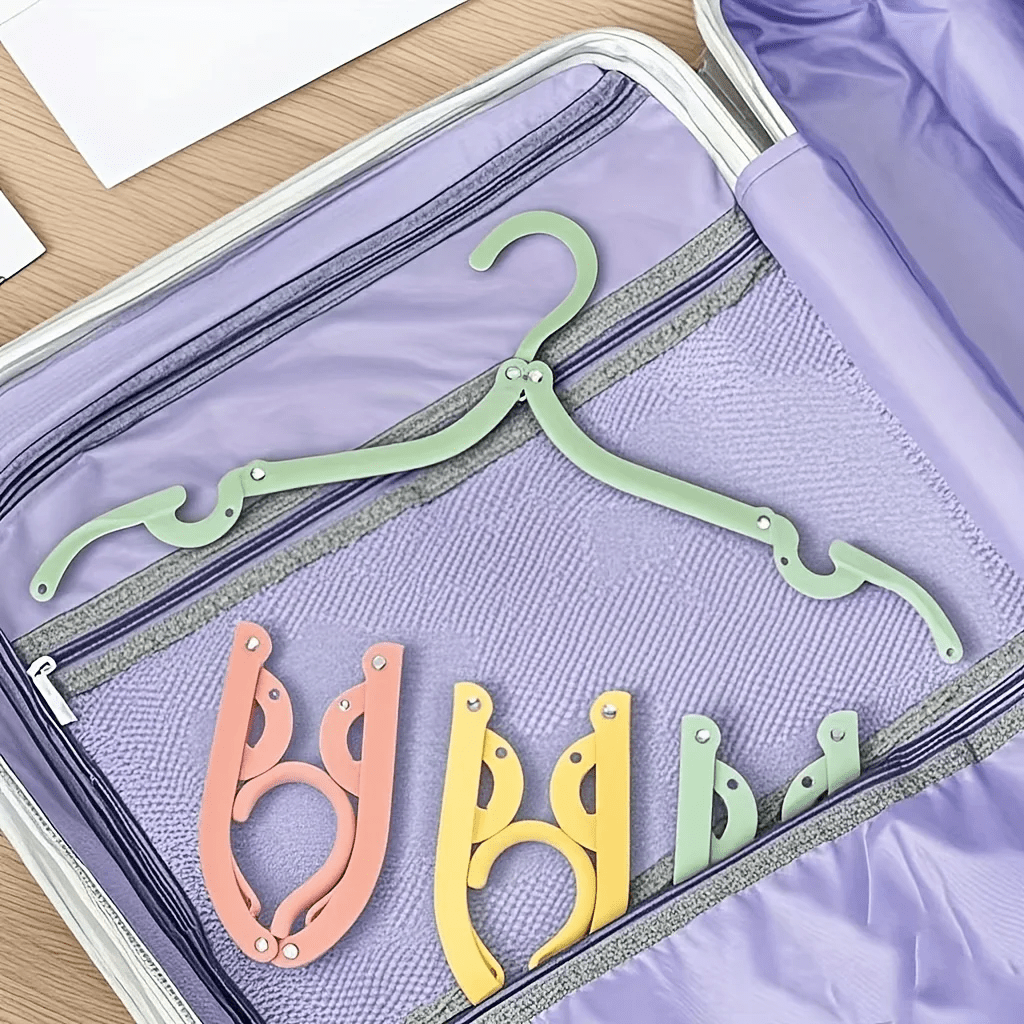 👚 סט קולבים מתקפלים לנסיעות – בלי עומס, עם סדר גם מחוץ לבית - NexoShop