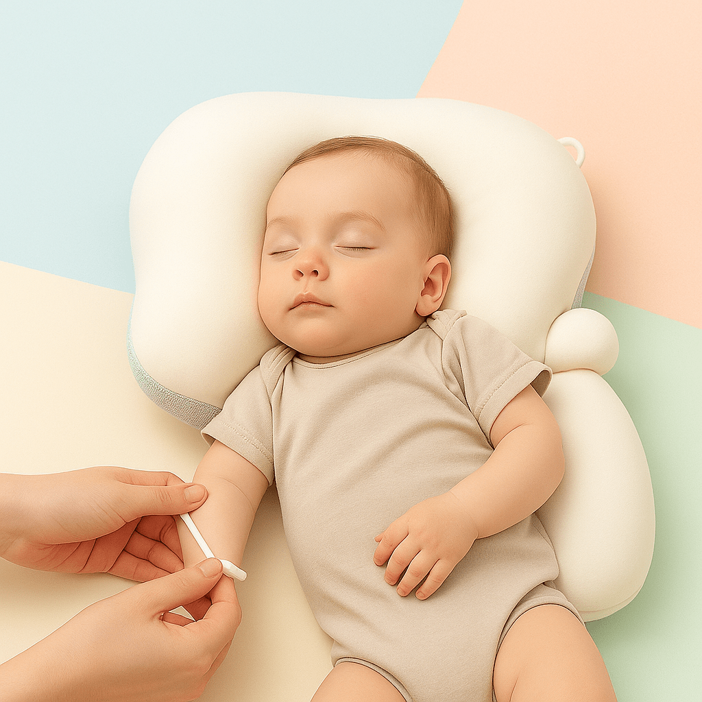 כרית חיבוק תומכת לתינוק – למניעת ראש שטוח - NexoShop